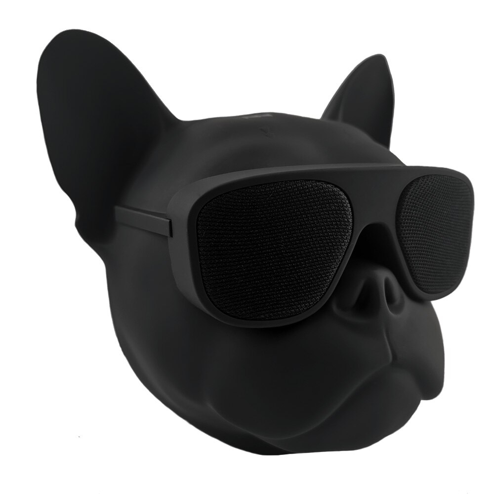 Haut-parleurs sans fil Bluetooth Portable, grande Version, tête de mort, chien, chat, caisson de basses 360 °, stéréo, Super basses, carte TF, lecteur de musique: Dog Speaker