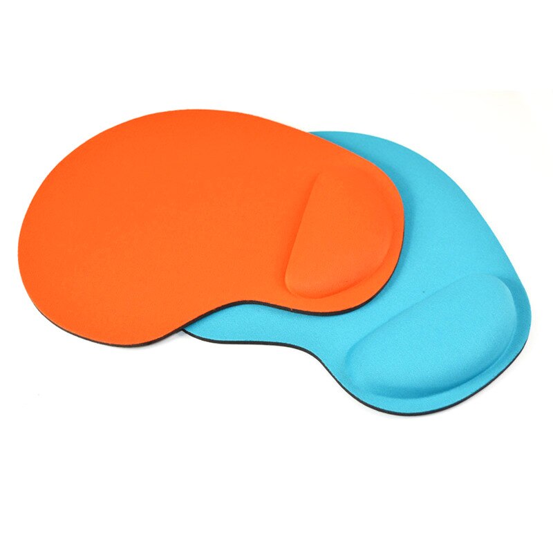 Small Feet Shape Mouse Pad Support Wrist Comfort Mat Soild Computer Games Mousepad EVA Soft Mouse Pad arm rest