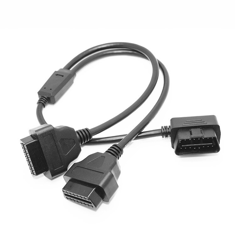 OBD2 one point two extension cord elbow One-to-two... – Grandado