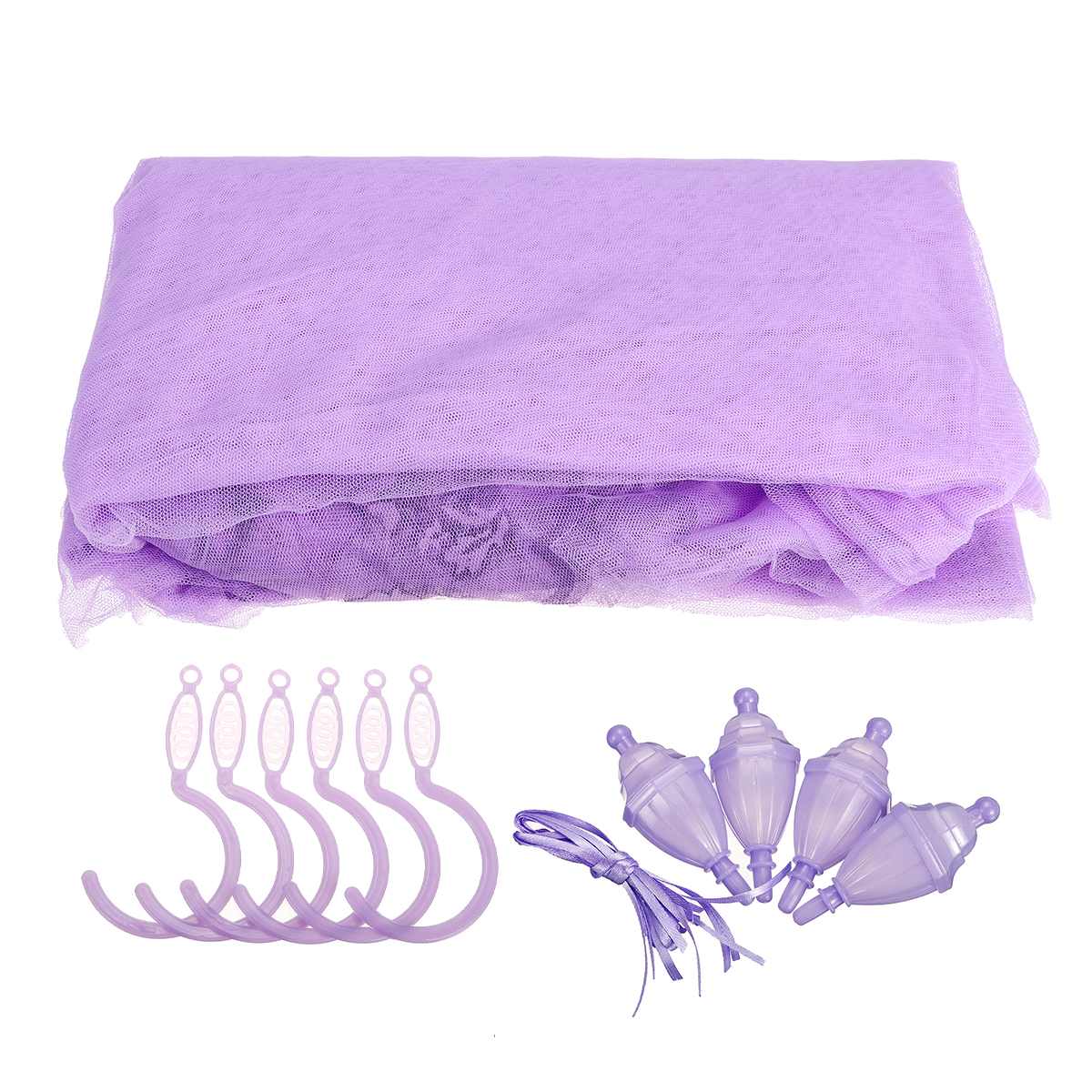 Estilo europeu 4 canto pós cama dossel mosquiteiro rede cheia cama decoração do quarto pendurado valance