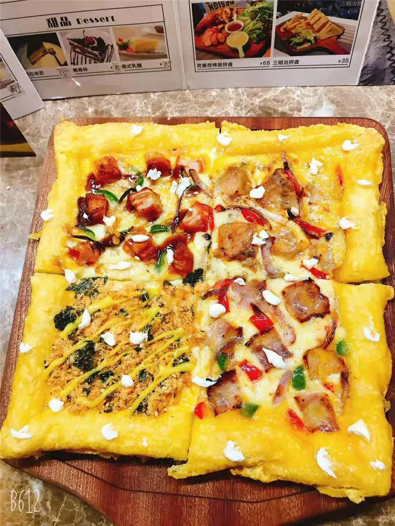 Quadratische rechteckige Pizza-Backform, antihaftbeschichtet, Pizza-Lochtablett, Pfanne aus Stahl, rund, knusprige Kruste, Pizza-Ofen-Tablett, perforiertes Backgeschirr-Werkzeug
