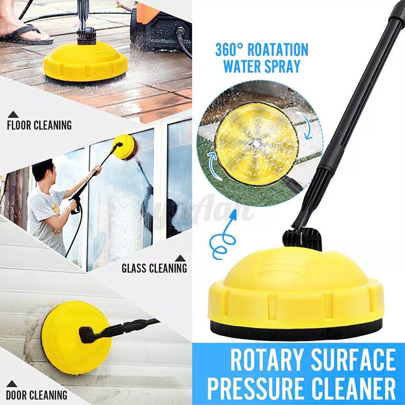 High Pressure Washer Rotary Surface Cleaner Jet Cleaning Floor Brush