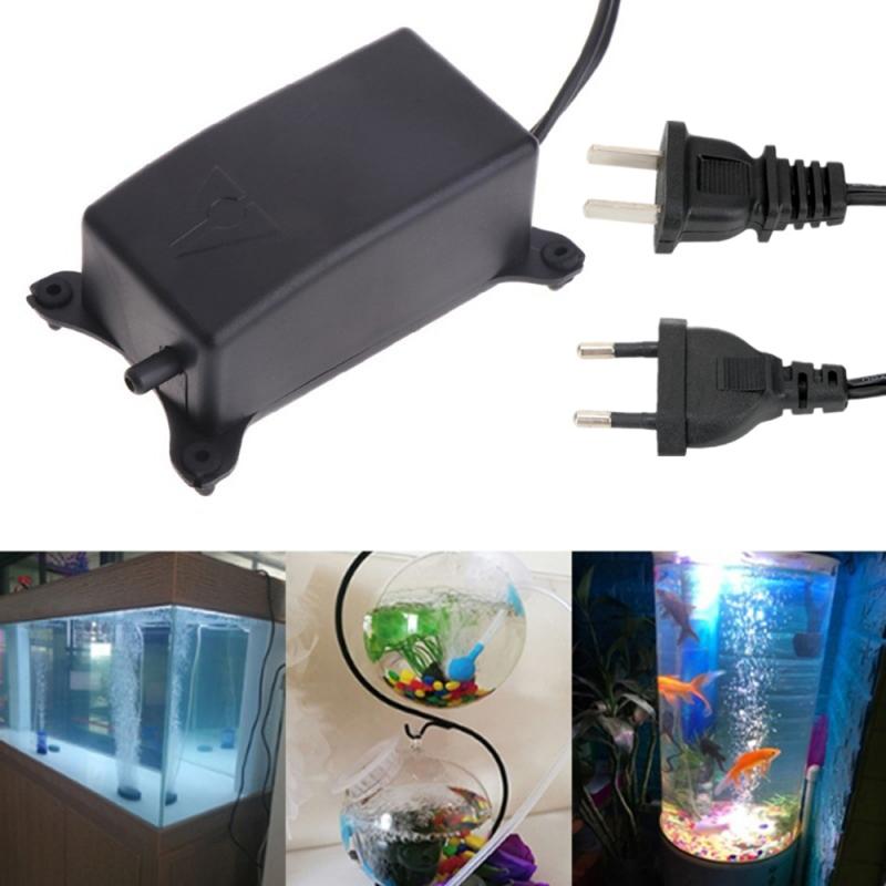 Ultra Low Noise Aquarium Luchtpomp Fish Tank Mini Air Compressor Zuurstof Pomp Aquarium Aquarium Zuurstof Pomp 2W AC220V.US