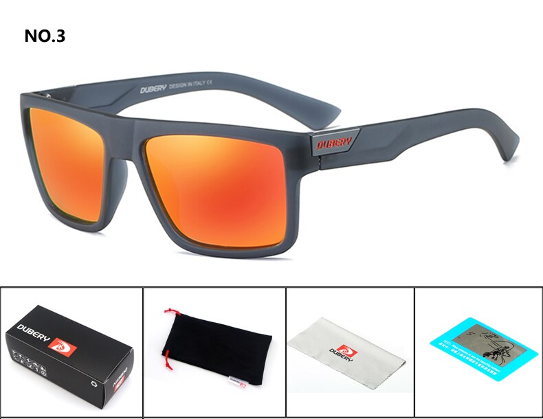 Sportscykling polariserede solbriller  uv 400 pc rammer udendørs kørsel camping fiskeri briller: 4