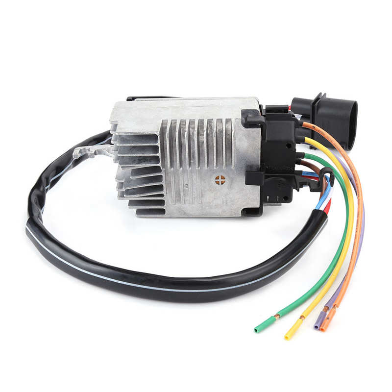 car fan Cooling Fan Control Unit Module 4F0959501G Replacement Fit for A6 2006‑ ventilador