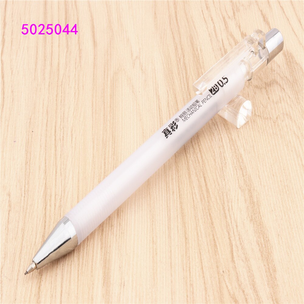 Transparent white 482 Mechanical Pencil office School Smooth writing Sketch drawing pens art Automatic Pencil: 1pcs Pen