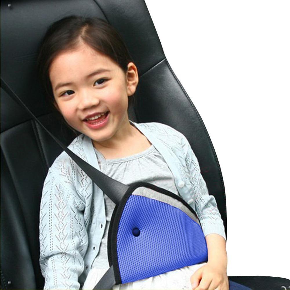 1pc driehoek autogordel passer til børn baby børn oxford stof auto sikkerhed cover band til babyzitje verstelbare