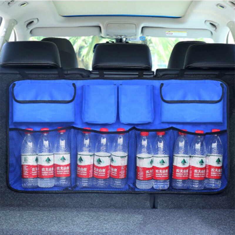 Car Backseat Multi-use Oxford Storage Bag for Ford Focus 2 3 mk2 mk3 mk1 Fiesta Ranger Fiesta Mk7 Fusion Mondeo mk4 Kuga: Style C Blue