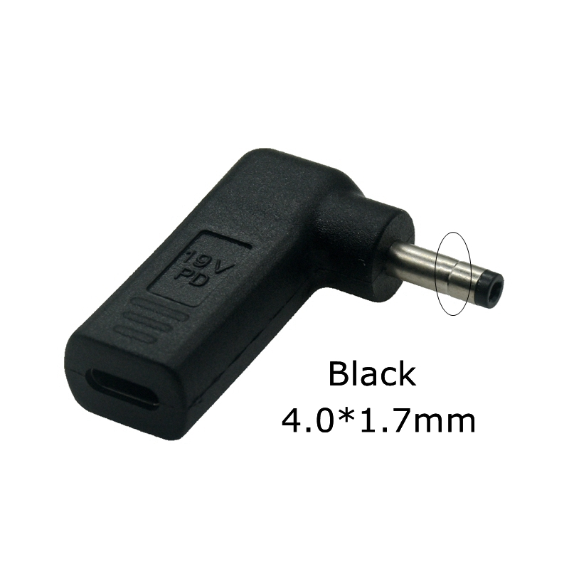 Pd Spoof Adapter Plug Converter Usb Type C Vrouw Naar 7.4X5.0Mm 4.5X3.0Mm 5.5X2.5Mm Mannelijke Laptop Dc Uitgang Jack Connector: WHITE