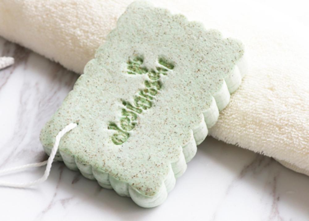 Limpieza facial Esponja Puff Súper Blando Cómodo Mujeres Lavado Facial Beauty Makup Soplo Cosmético de Limpieza Flutter Herramientas de Masaje: green