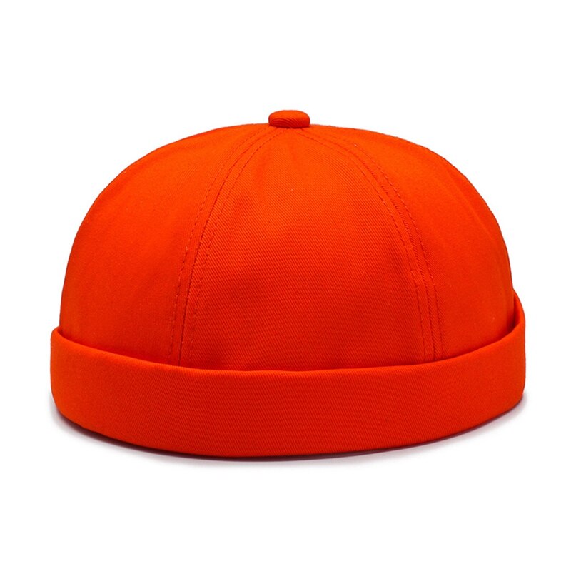 Men Women Beanie Brimless Adjustable Retro Skullcap Hip Hop Hat Portable Skull Cap Sportswear Accessories