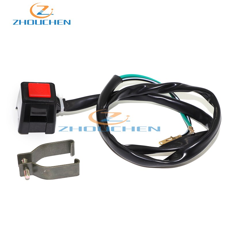 Universal Button Kill Stop Switch For SDG GPX SSR YCF DHZ Pit Yahama MX Dirt Motocross Bikes