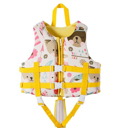 Nuovo capretti di arrivo del ragazzo girk di nuotata giubbotto di salvataggio del rivestimento del fumetto neoprene per gli sport acquatici: 2 / M.