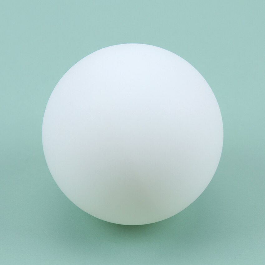 6 stk sømløse bordtennisbolde stjerneniveau bolde 2.8g 40+ mm abs plastik bordtennis konkurrence træningskugler: Hvid