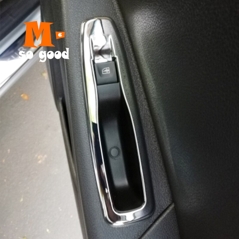 Abs chroom voor renault captur auto styling accessoires deur raam glas lift bedieningsschakelaar paneel afdekking trim