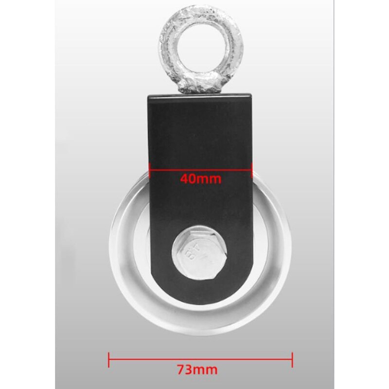 ELOS-Fitness Pulley Rotating Pulley Fitness Strength Training Bearing Lifting Pulley Fitness Equipment Sports