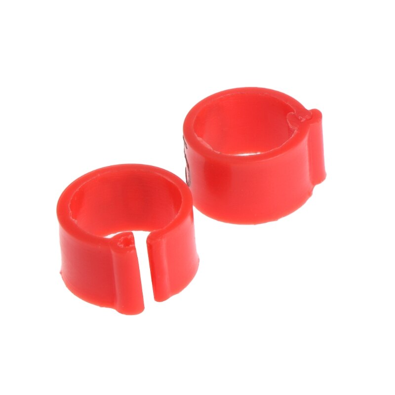 100 Stck 8mm Identifizieren Ring Träger Taube Ausbildung Liefert Bein Anzahl Vogel Bands