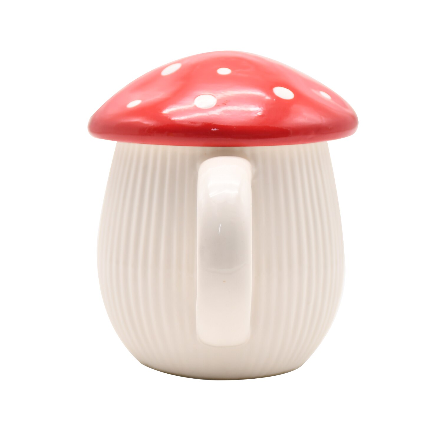 380ML Mushroom Cup With Lid Coffee Mug Cups Ceramic Mugs Cute Water Cup Cute Office Home Coffee Mugs