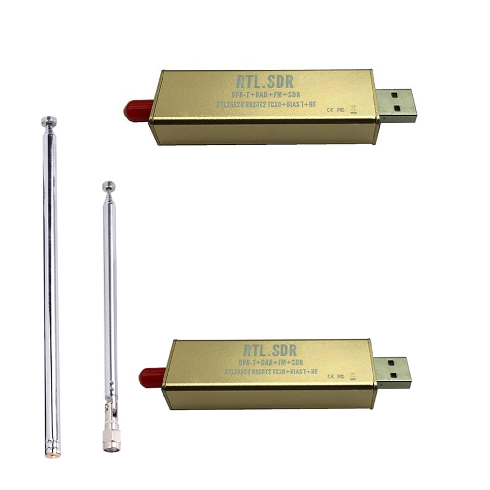 Rtl Sdr Ontvanger Chip Ppm Tcxo RTL2832U 0.1Mhz-1.7Ghz Tv Tuner Ontvanger Am Fm Nfm Wfm Cw dsb Lsb Usb Radio Sdr Ontvanger