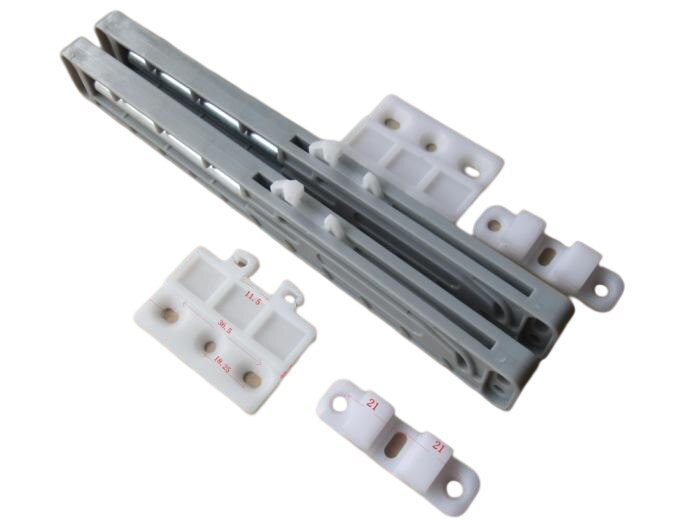 2set/lot Sliding Door Damper Buffer For Wardrobe Closet Cabinet Cupboard