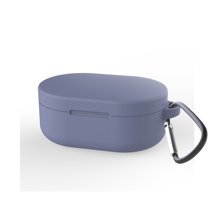 Siliconen Oortelefoon Case Voor Redmi AirDots 2 Oordopjes Beschermhoes Shell Voor Xiaomi Mi Echte Draadloze Oordopjes Basic 2 Cover: 2XS / Blauw