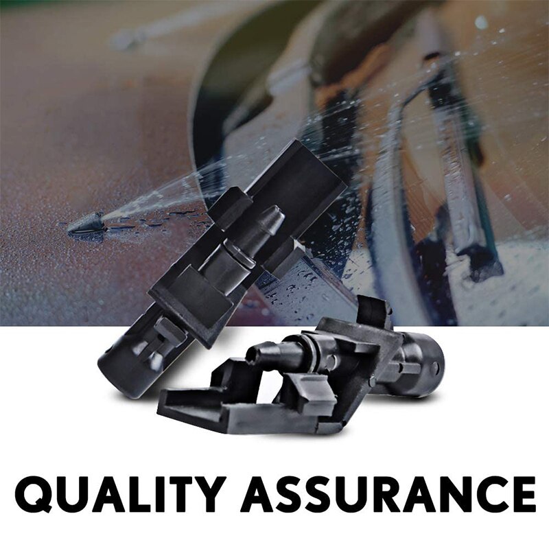 X AUTOHAUX 9pc Windshield Washer Nozzle Kit For Honda Accord 2003-2007 & Ridgeline 2006-2014 3 thumbnail image