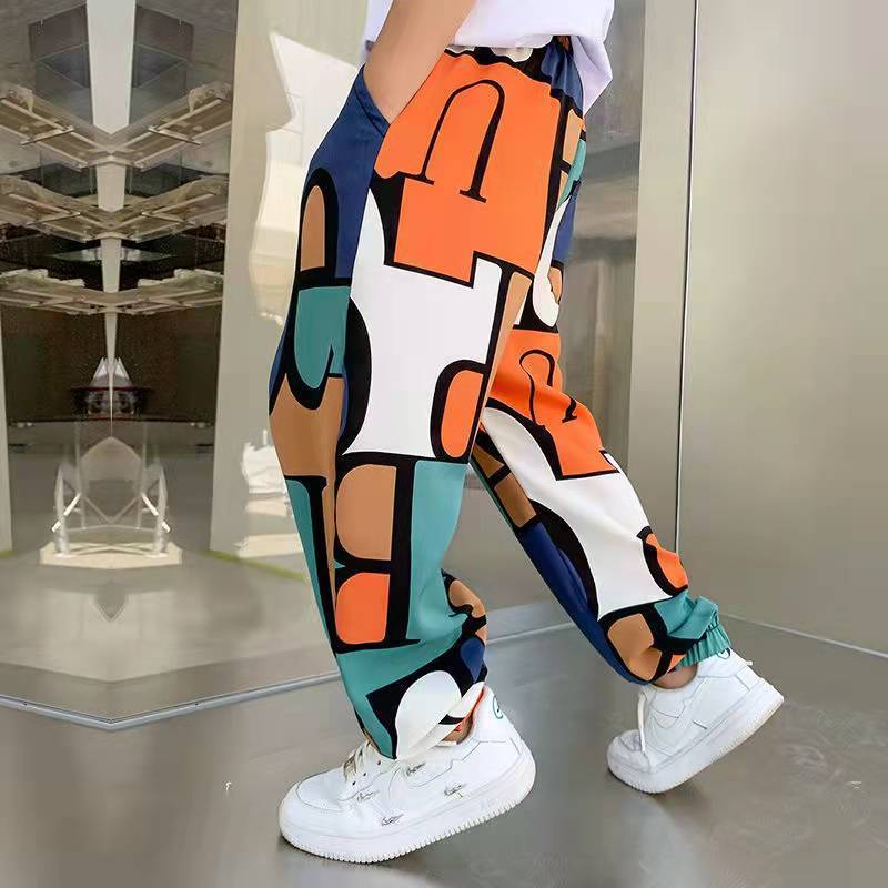 Zomer Kids Jongens Broek Tiener Kinderen Broek Jongens Dunne Katoen Linnen Casual Broek Anti-Mug Broek