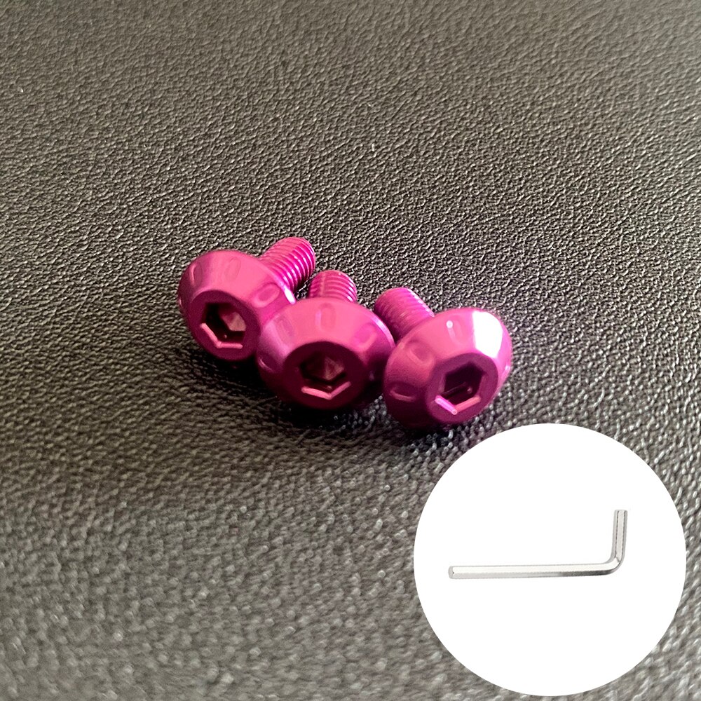 Embellecedor trasero para casco de motocicleta, alerón, accesorios, funda para AGV Pista GPR CORSA-R: Screw rose red