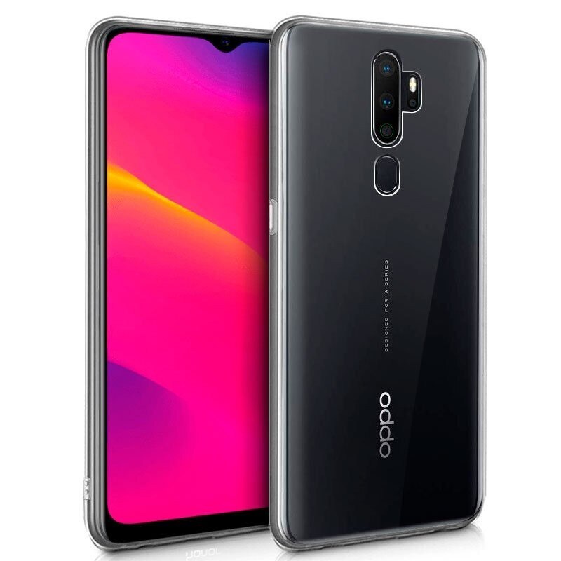 Funda Silicona Oppo A5 ) / A9 ) Transparente