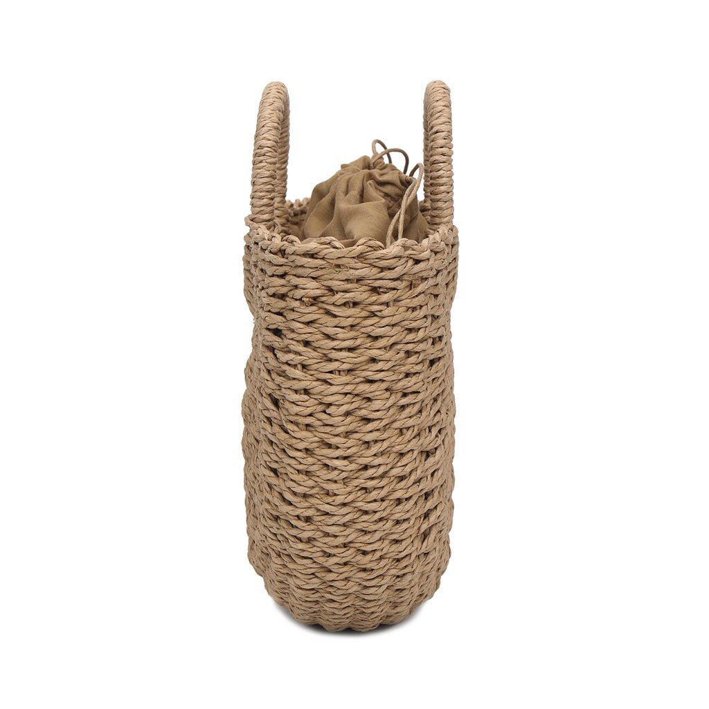 Strandstro tassen voor dames zomer dame rotan tas rits handgemaakte geweven strandtas bohemian bali handtas bolsos mimbre