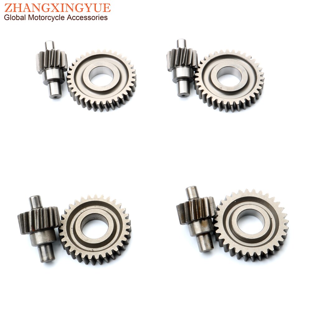 Scooter Final Drive Gear 31T/15T 17T 34T/13T 14T Voor Mbk booster 50 Flipper Forte Machg Nitro Ovetto Sorriso Stunt 50cc 2T