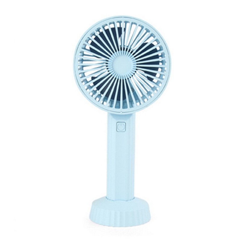 Ventilateur personnel Rechargeable portatif d'usb de ventilateur tenu dans la main avec 3 vitesses réglables: blue