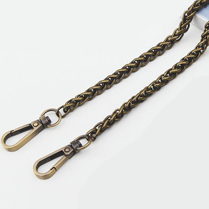 2020 nuovo 60-120 centimetri Borsa In Metallo Catene Cinghia del Sacchetto di Spalla Della Borsa FAI DA TE Catena Oro Argento Sacchetto di Maniglie Borsa catena di accessori: Bronzo / 60cm