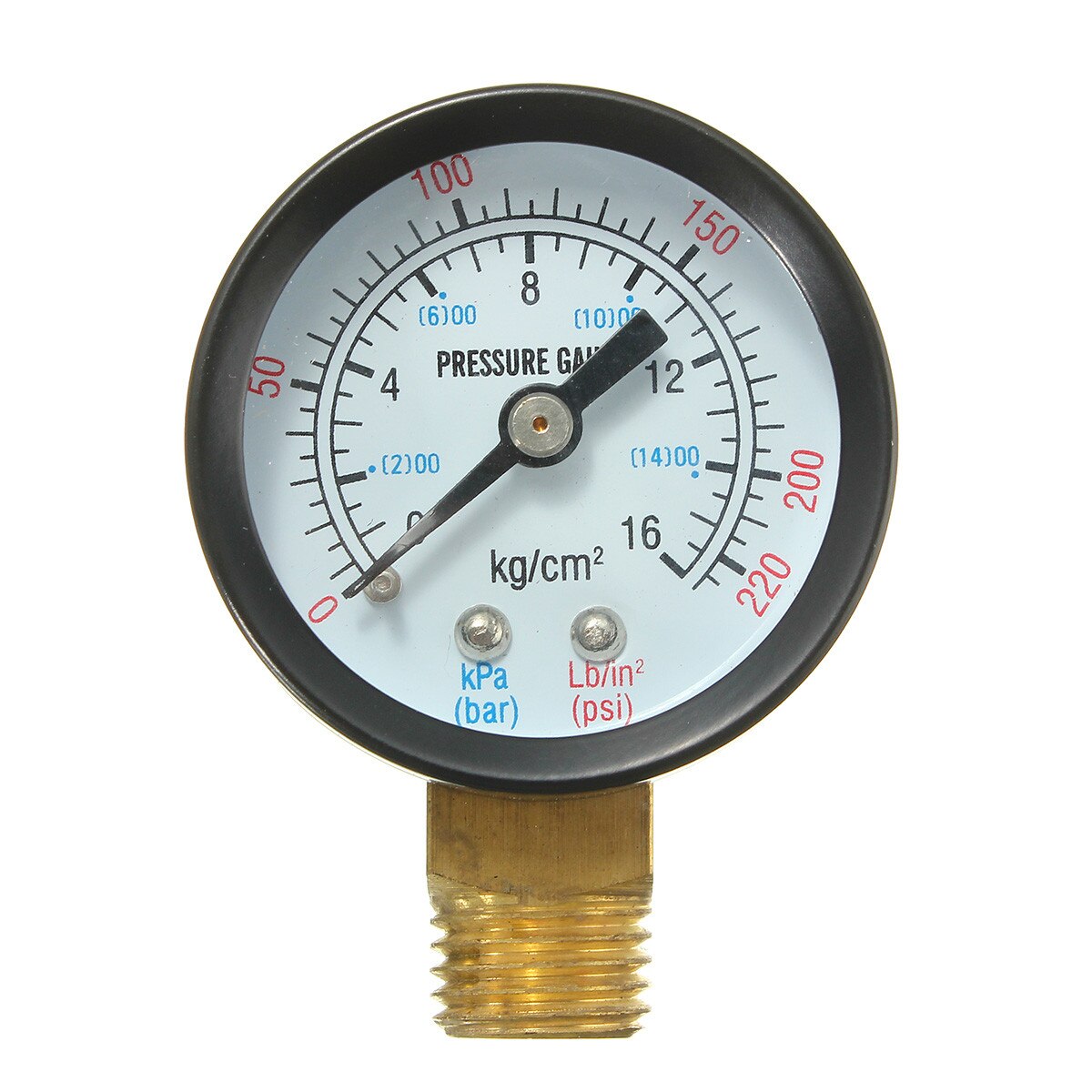 DN20 Brass Water Pressure Regulator Reducer PN16 3/4" Adjustable Valve Gauge Meter for Hydraulic Instability Water Purifier