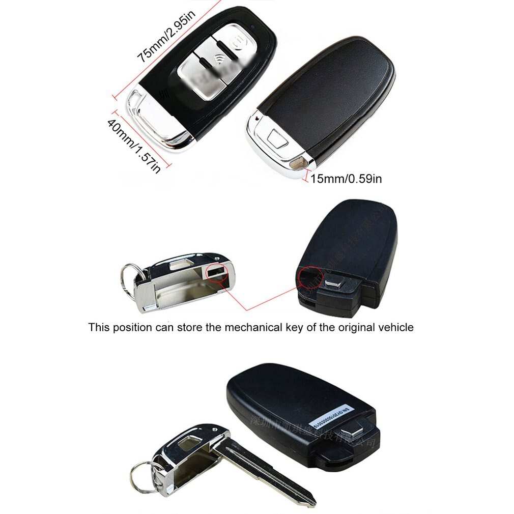 Keyless Entry System Start Stop Car Alarm System Start Stop Button Car Central Lock Auto Alarm Remote Engine Start