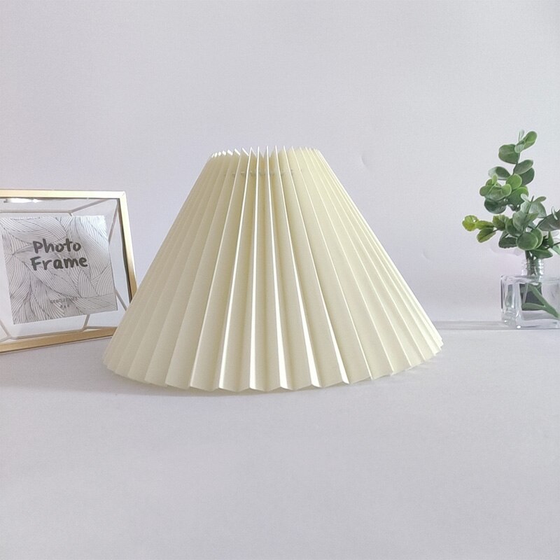 Japanese Yamato Style Table Lampshade Vintage Cloth Lamp Shades For Table Lamps Bedroom Study Tatami Pleated Lampshades: 2