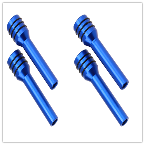 4pcs Car Alloy Door Lock Pins Lock Button Pin Screw Knob for McLaren Mack Seat UD Trucks Vauxhall Ashok Leyland 675LT 570GT: Blue-4pcs