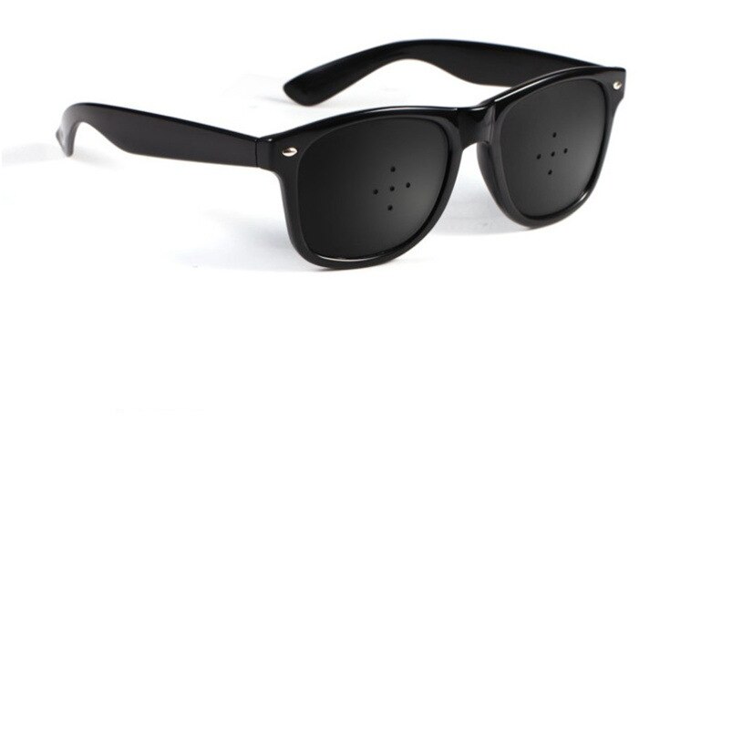 10Pcs/set Vision Care Pin Hole Eyeglasses Pinhole Glasses Plastic Eye Exercise Eyesight Improve