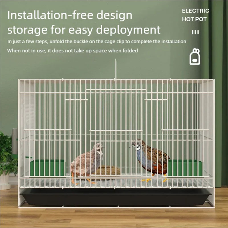 Rutin chicken specific cage, household large encrypted chick cage, small chicken cage, quail cage, Kor duck cage, breeding chick