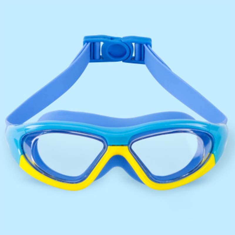 Blauw Pinke Jongens Meisjes Zachte Siliconen Anti-Fog Anti-Uv Waterdichte Zwemmen Glazen Goggles Oog Beschermen Dragen Accessoires