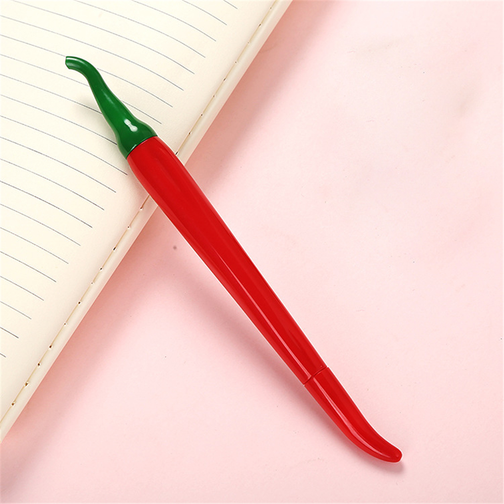 1 pièces Simulation stylo Gel poivre dessin animé mignon apprentissage papeterie style fournitures de bureau aiguille à base d'eau stylo Sal