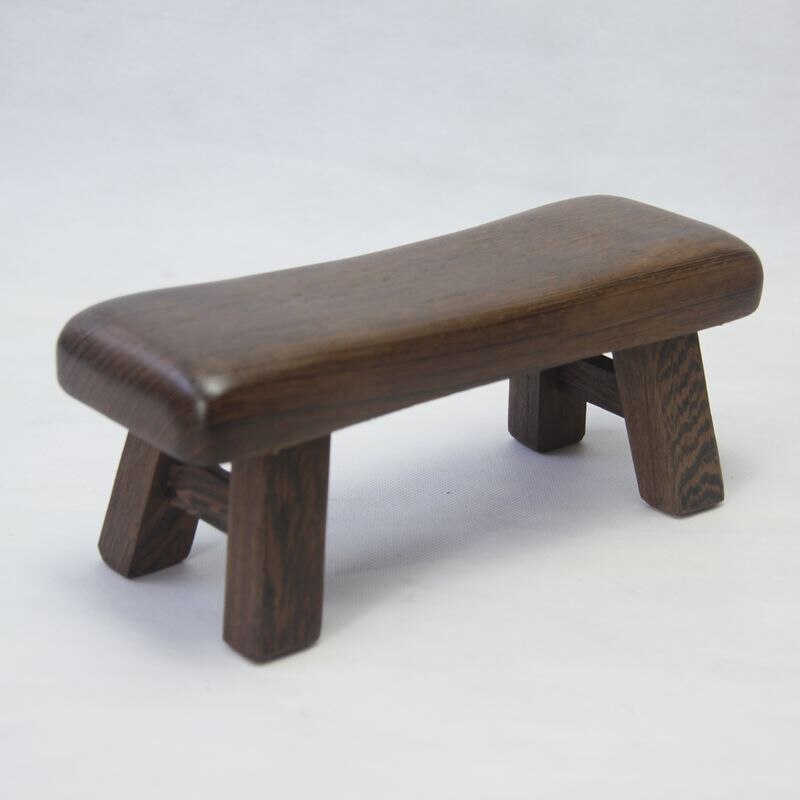 22X8CM kleine Bank holz schlaf kissen zervikale wirbelsäule kissen Massage kissen kissen kühlen kissen harte kissen kopfstütze: B