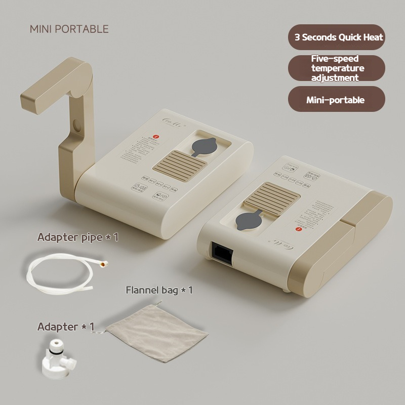 Nowy Przenośny Składany Ekspres robić Gotowania Wody mini Czajnik Podróżny robić Szybkiego Gotowania Kompaktowy Podgrzewacz Wody na Biurko robić Biura i Domu: BIAŁY / EU