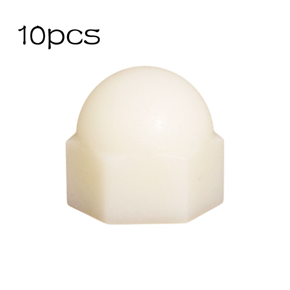 Dewtreetali 10PCS M6 M8 M10 M12 Plastic Metric Dome Bolts Nuts Head Caps Cover Hex Screws