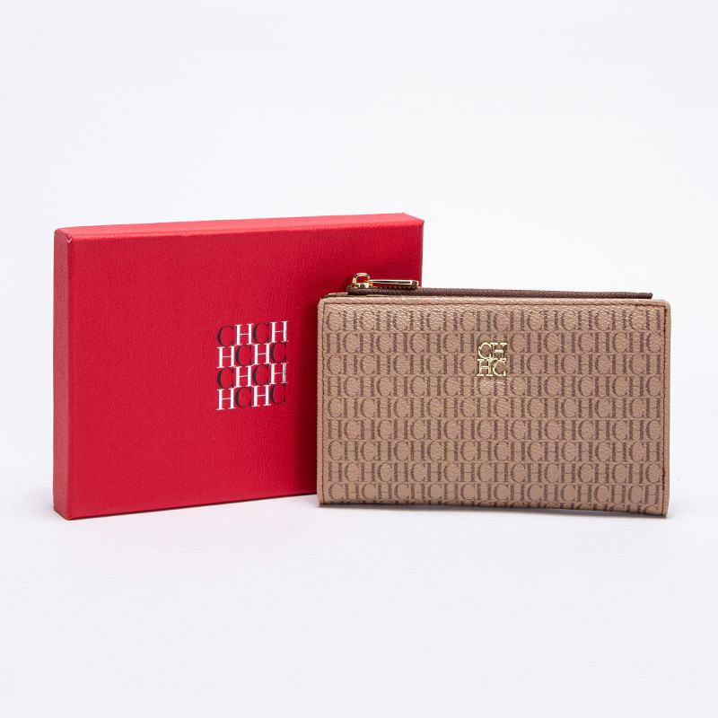 CH Cartoon Pattern Printed Wallet Tiny Portable Ladies Coin Purse Fashionable Suitable for Many Occasions Ladies Use: GRAY