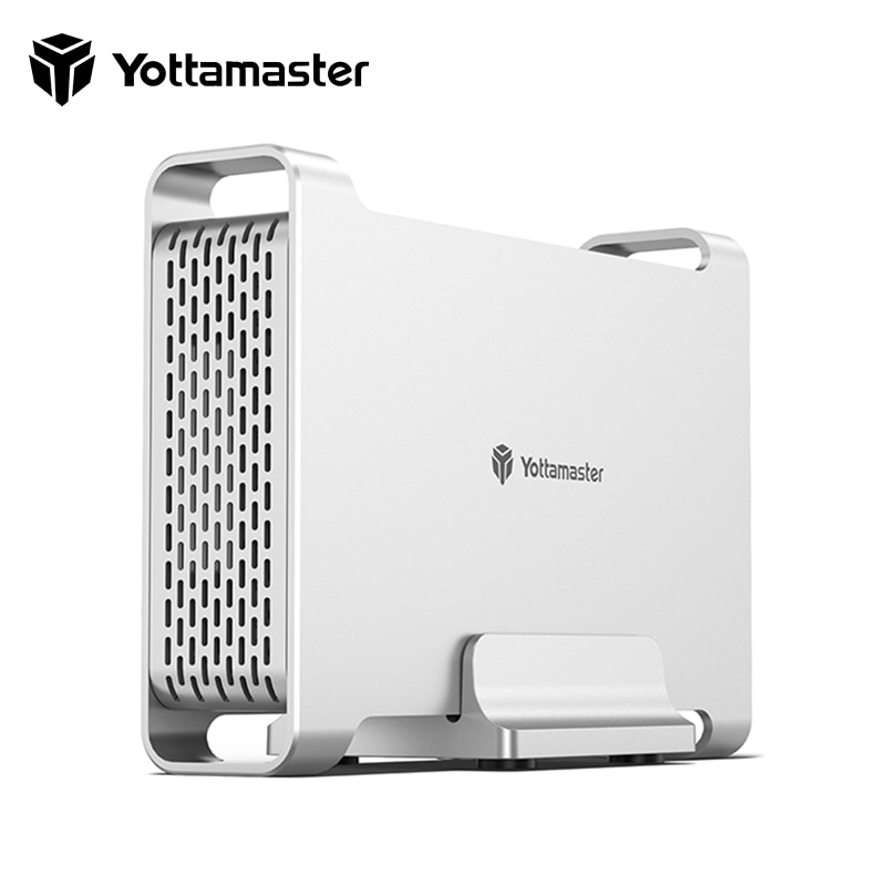 Yottamaster 2.5 3.5 tums hårddiskhölje hdd ssd sata 6 gbps 10 gbps hdd hdd typ-c typ -b 12 v 2a 7-9.5mm 7-15mm hölje