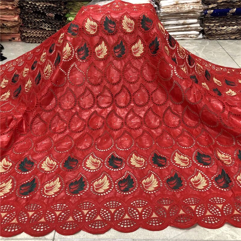 5 Yards bazin riche fabric latest Bazin Brode with mesh embroidered bazin rich fabric African lace fabric for cloth cotton: XJ1300606b9