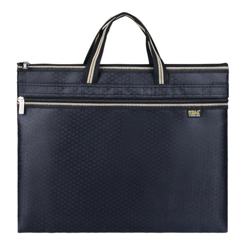 Torba na dokumenty ręka-w-polerować duża teczka na dokumenty teczka na dokumenty teczka na dokumenty wodoodporny Organizer na dokumenty: czarny