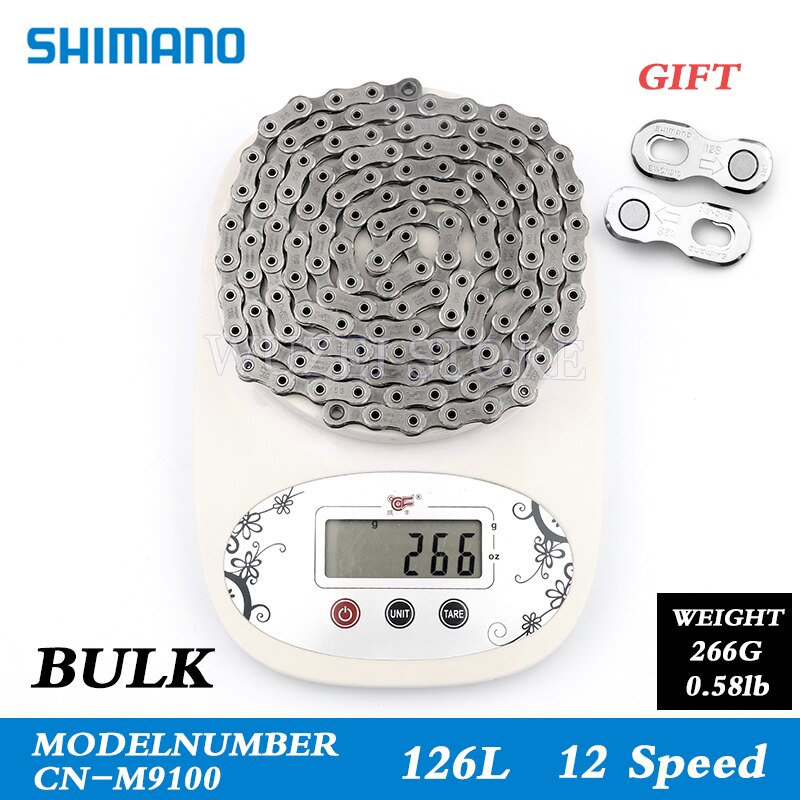 SHIMANO-cadenas de 8/9/10/11/12 velocidades, HG40, HG50, HG53, HG93, HG54, HG95, 4601, HG601, HG701, HG901, 112/116/118 eslabones