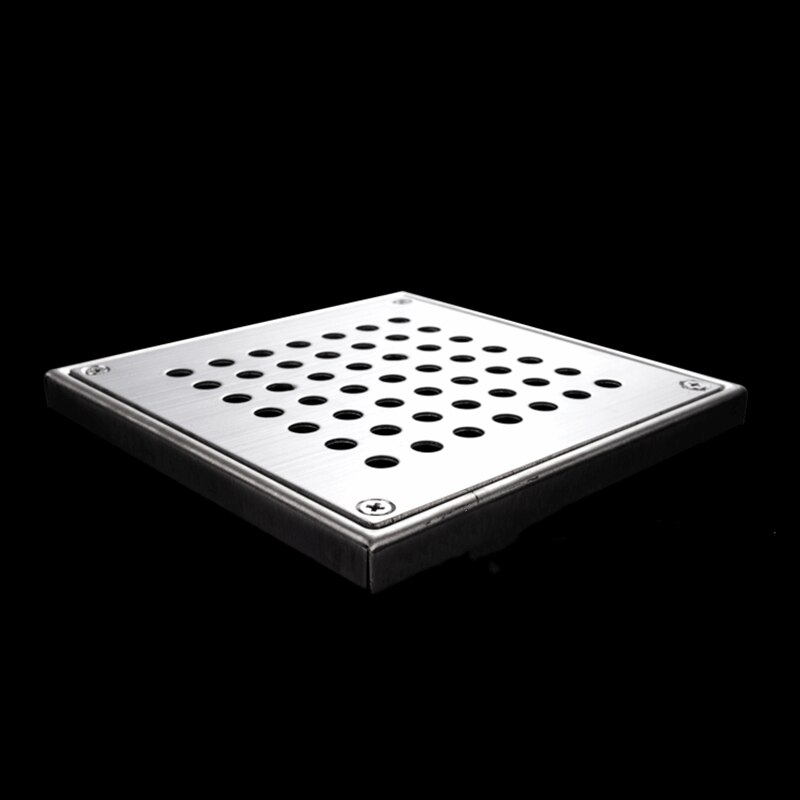 Dusche Ablauf 15*15 cm Super Größere Boden Ablauf Bad Ablauf Gebäude Material Platz Wasser Ablauf Bad Zubehör